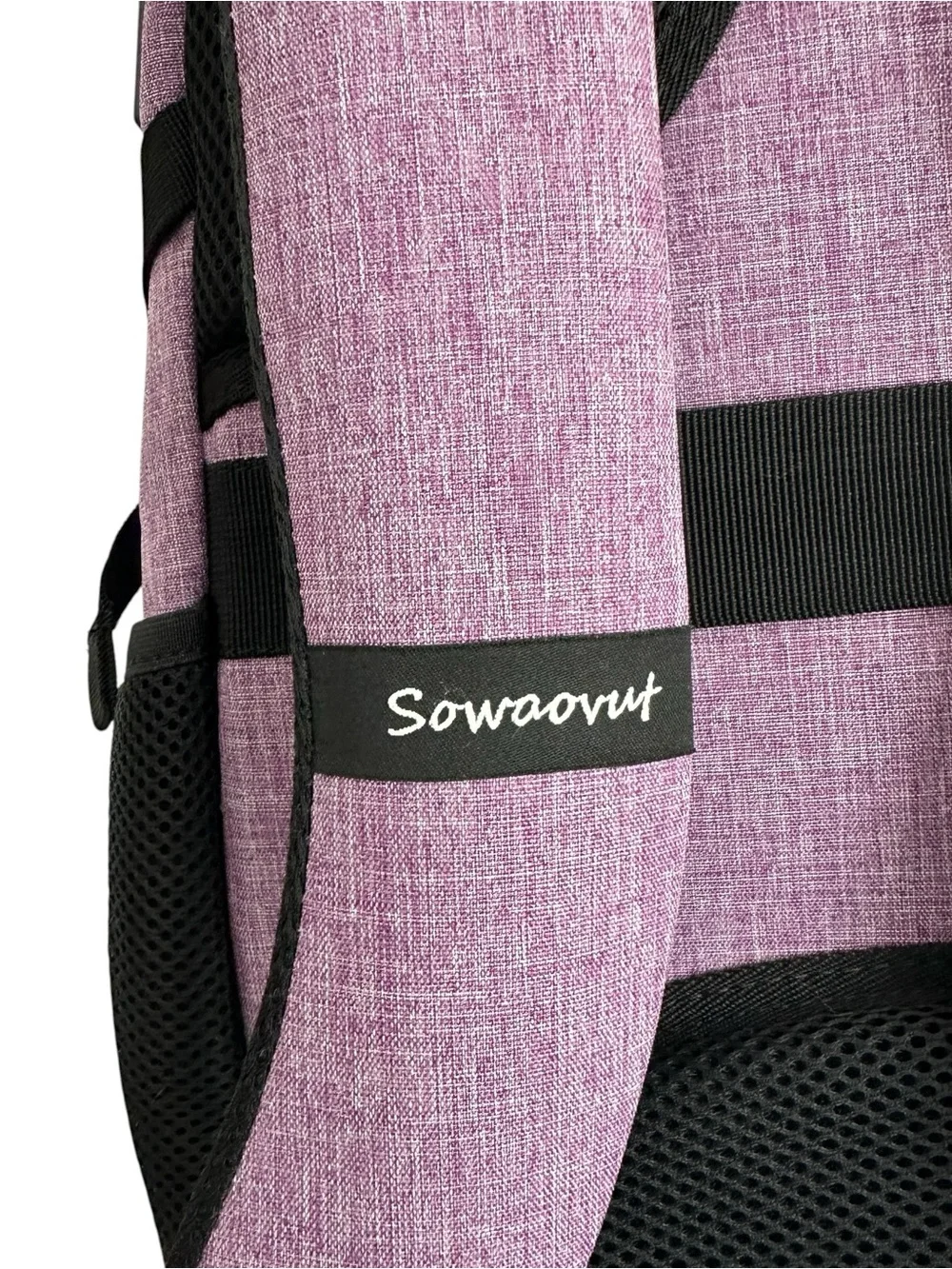 SHRRADOO Travel Laptop Backpack, Business Anti Theft Slim Durable Large Purple